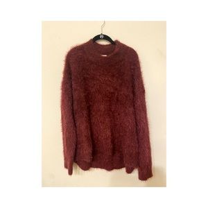 Super soft boho shag sweater XXL